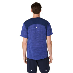 Asics Road Ss Top Man Dark Cobalt חולצת ריצה אסיקס לגברים