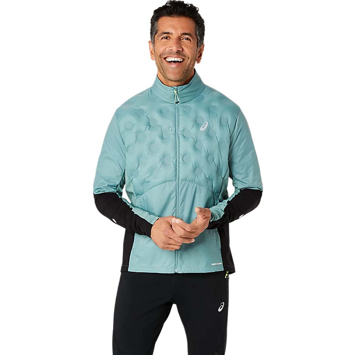 Asics Road Winter Jacket Celadon ג'קט לריצה אסיקס לגברים
