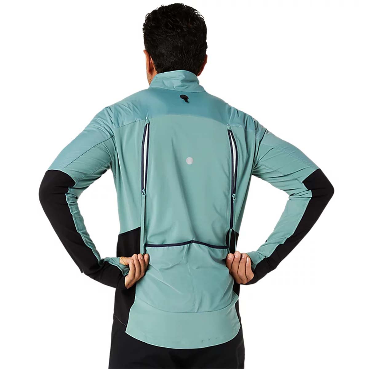 Asics Road Winter Jacket Celadon ג'קט לריצה אסיקס לגברים