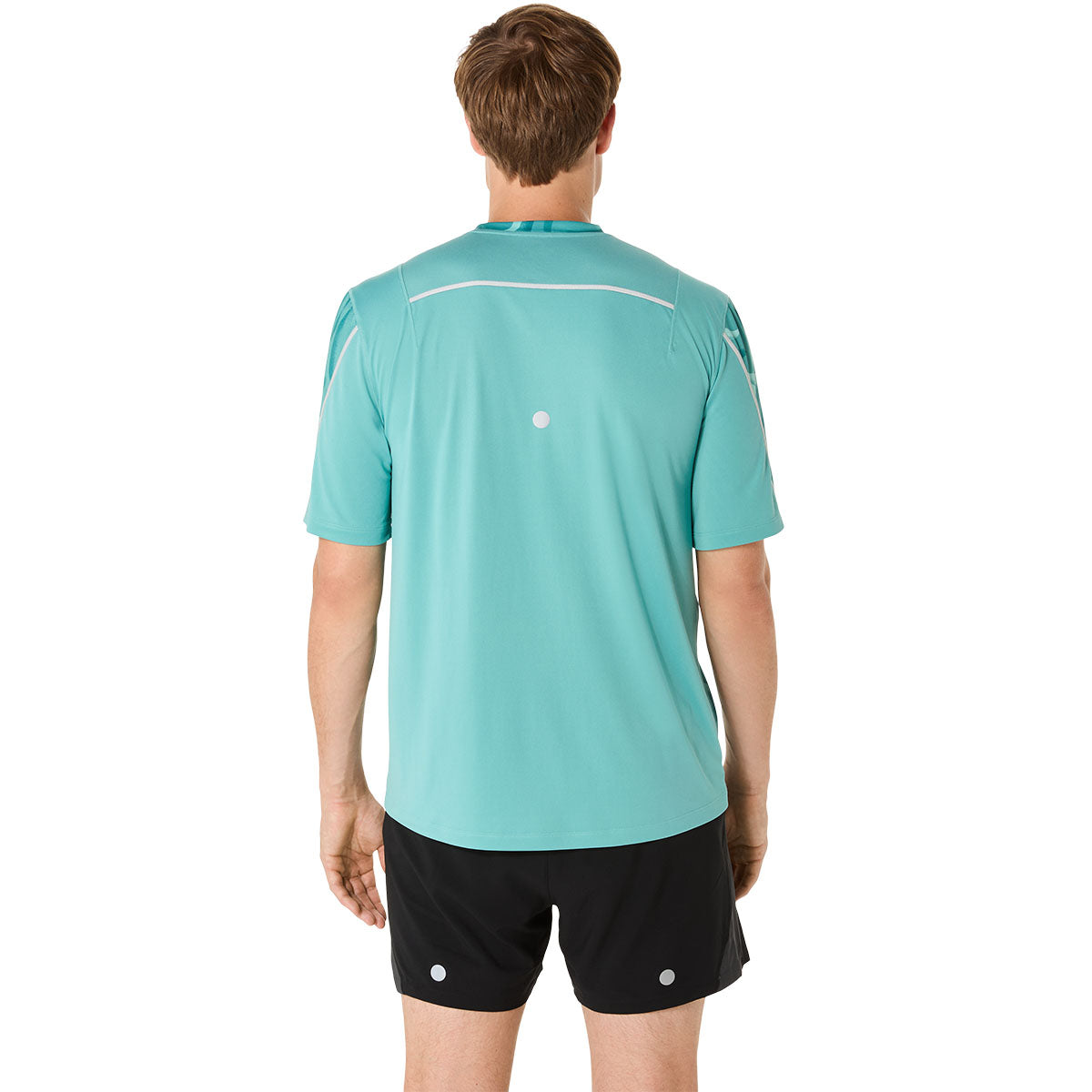 Asics Road Lite-Show Ss Top Men Light Teal חולצת ריצה לגברים אסיקס