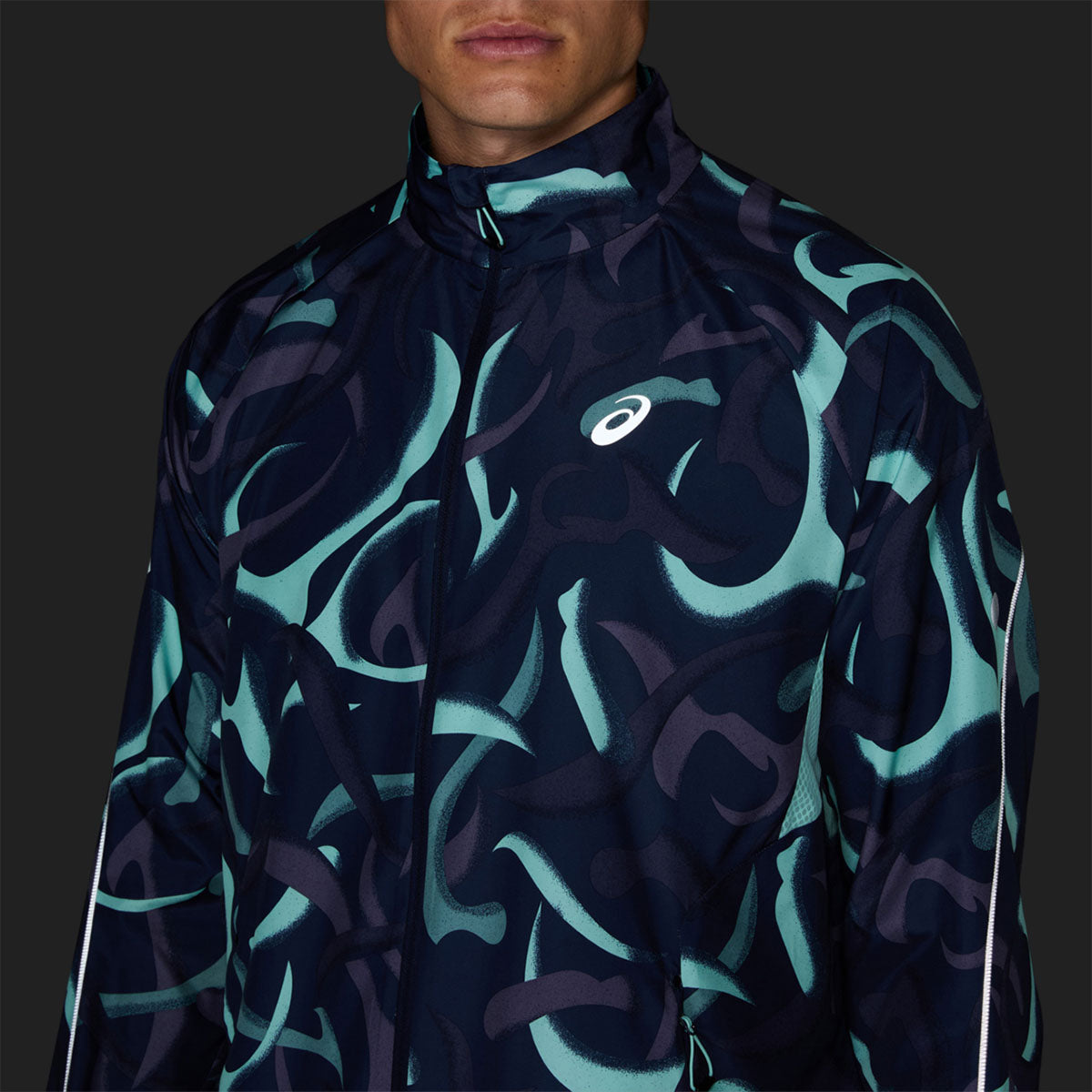 Asics Road Lite-Show Jacket Men Midnight ג'קט ריצה לגברים אסיקס