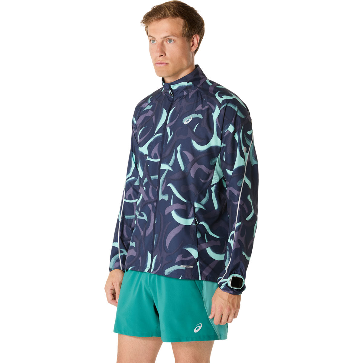 Asics Road Lite-Show Jacket Men Midnight ג'קט ריצה לגברים אסיקס