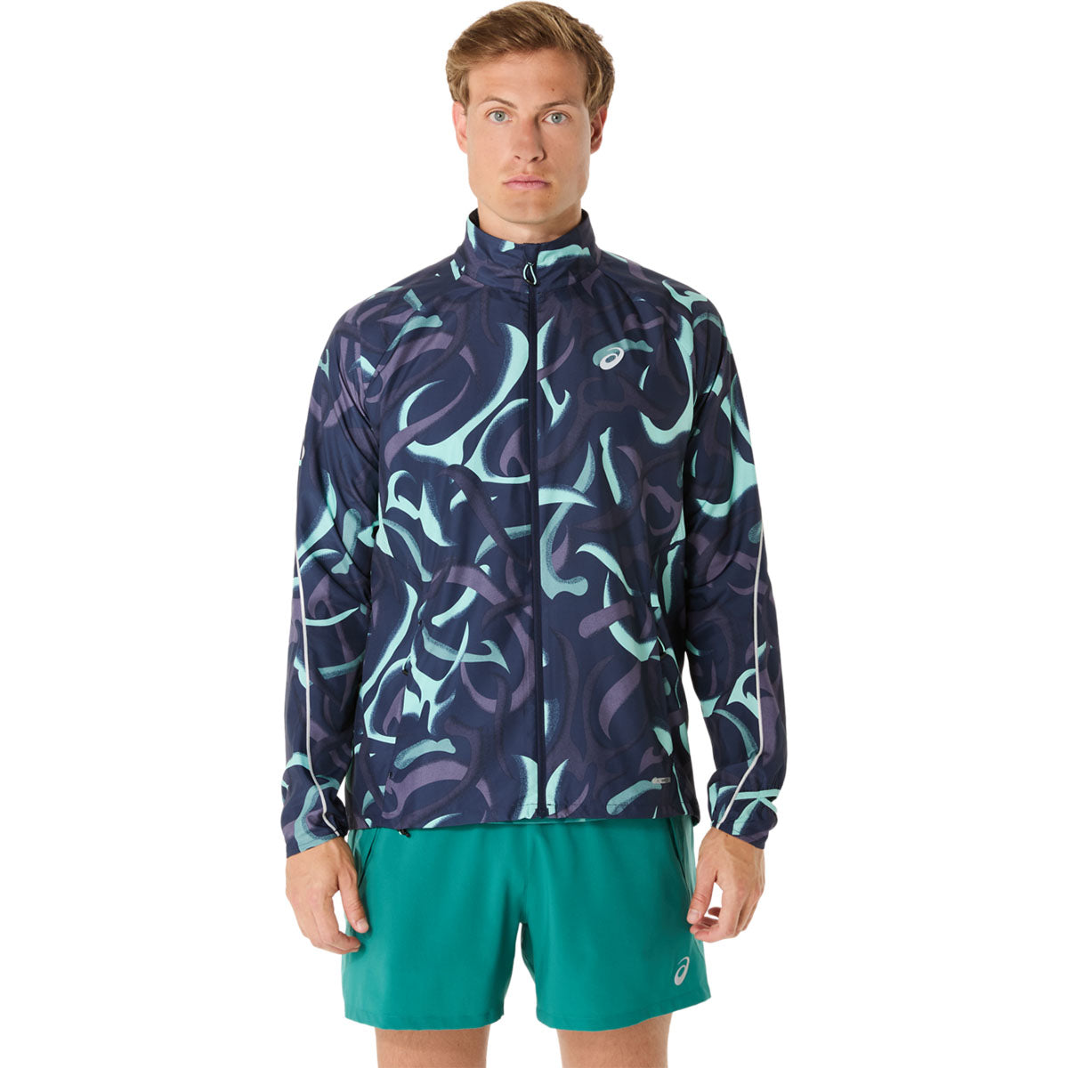 Asics Road Lite-Show Jacket Men Midnight ג'קט ריצה לגברים אסיקס
