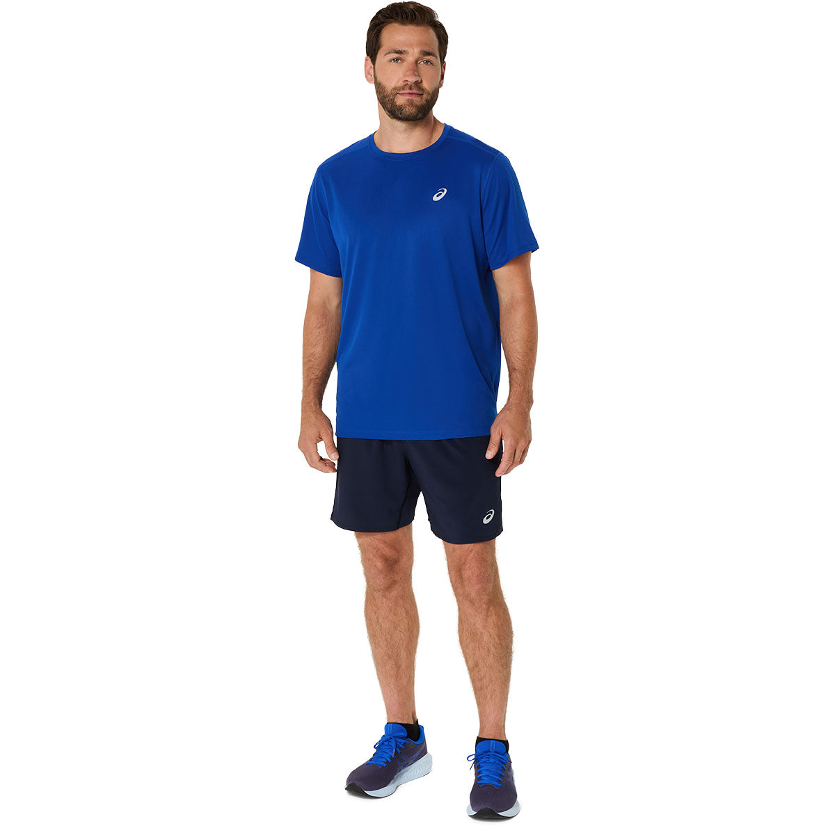 Asics Core 7In Short Men Midnight מכנסי ריצה לגברים אסיקס