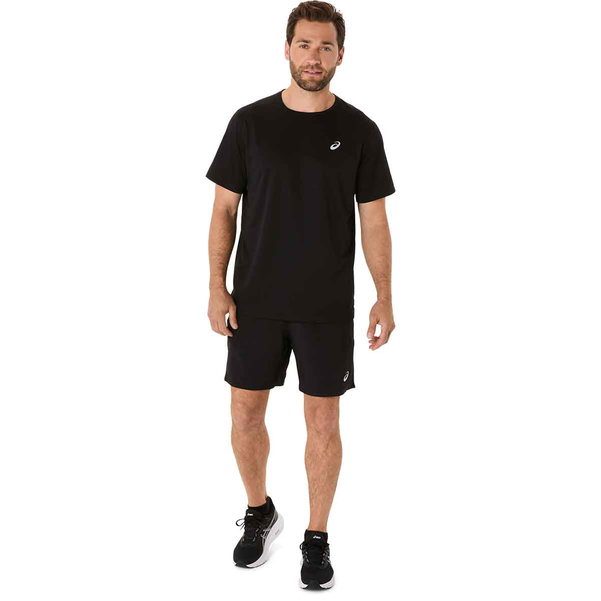 Asics Core 2-N-1 7In Short Men Black מכנסי ריצה לגבר אסיקס