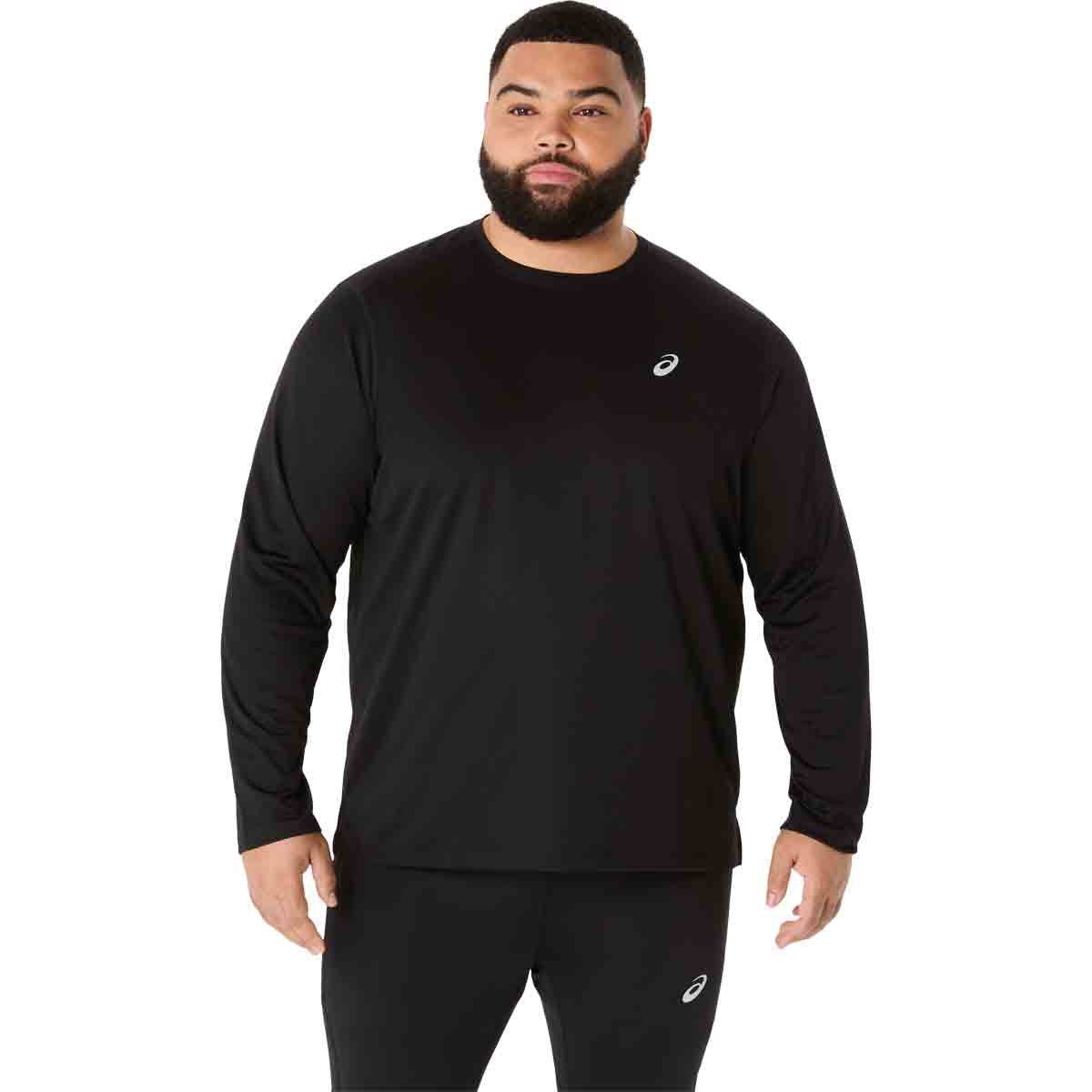 Asics Core LS Top Men Black חולצת ריצה לגברים