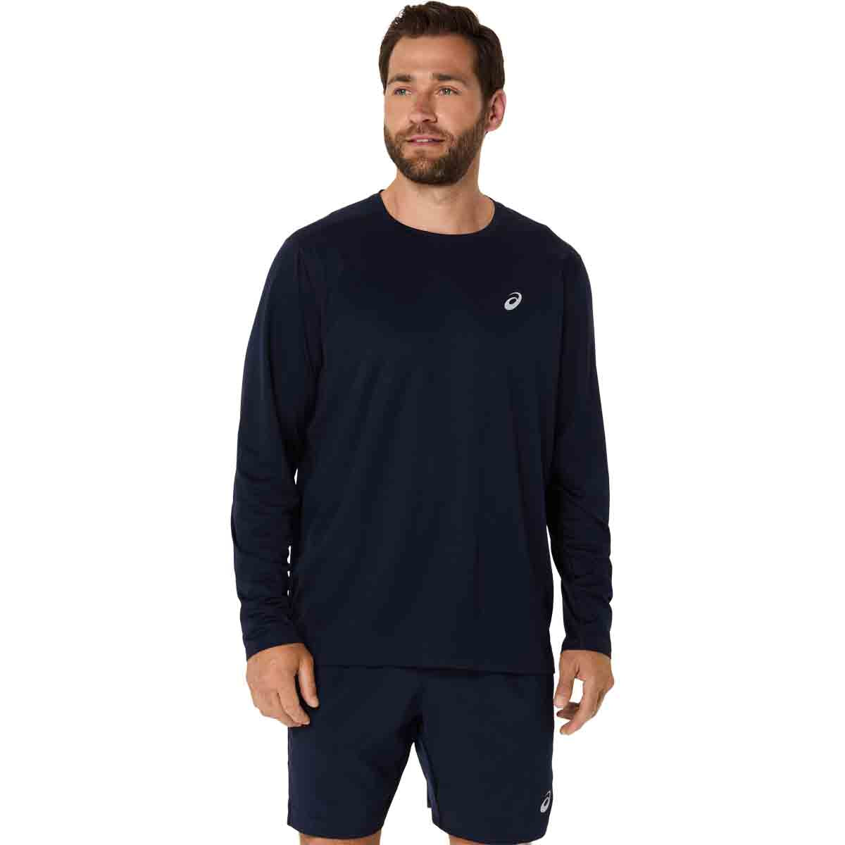 Asics Core LS Top Men Midnight חולצת ריצה ארוכה לגברים