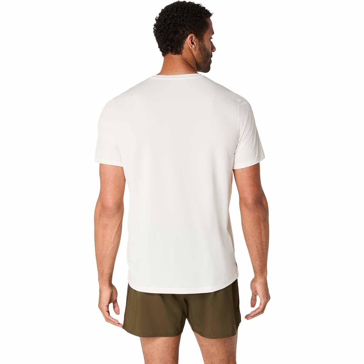 Asics Core Ss Top Man Cream חולצת ריצה אסיקס לגברים