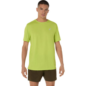 Asics Core Ss Top Man Neon Lime חולצת ריצה אסיקס לגברים