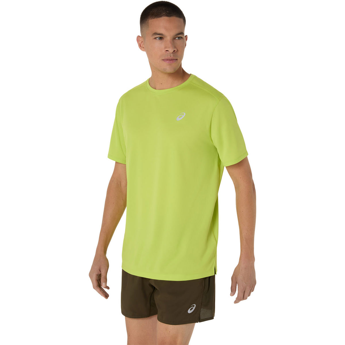 Asics Core Ss Top Man Neon Lime חולצת ריצה אסיקס לגברים