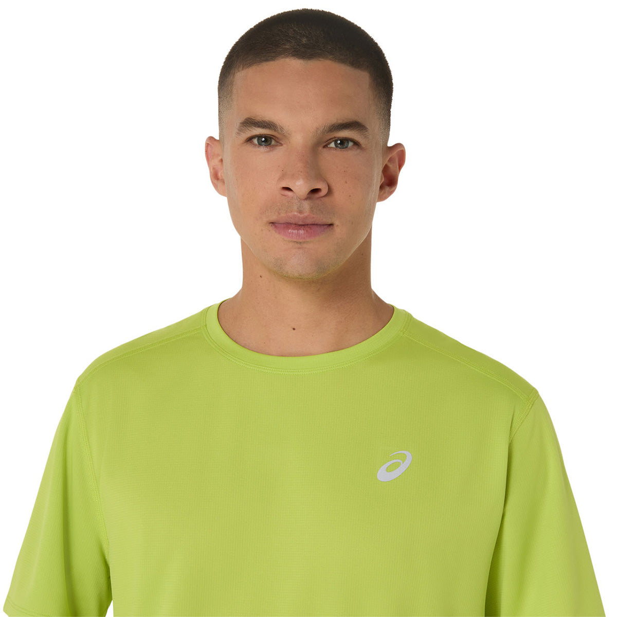 Asics Core Ss Top Man Neon Lime חולצת ריצה אסיקס לגברים