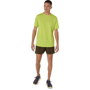 Asics Core Ss Top Man Neon Lime חולצת ריצה אסיקס לגברים
