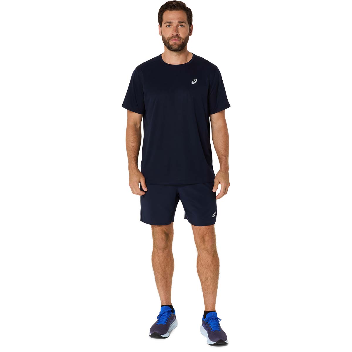 Asics Core SS Top Men Midnight חולצת ריצה לגברים