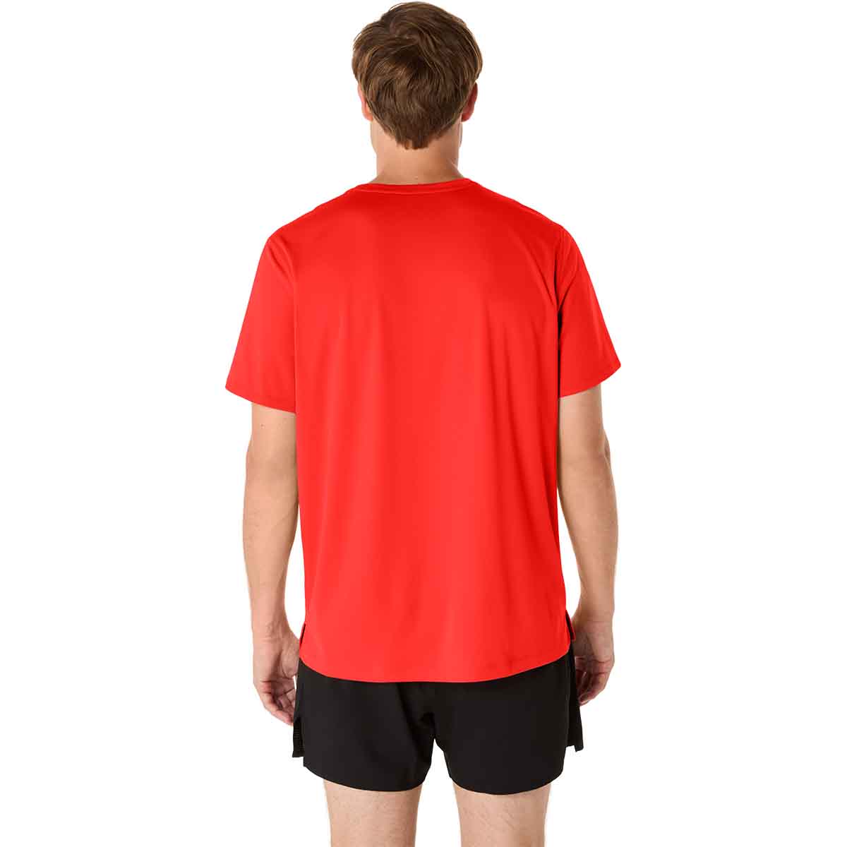 Asics Core Ss Top Man Flash Red חולצת ריצה אסיקס לגברים