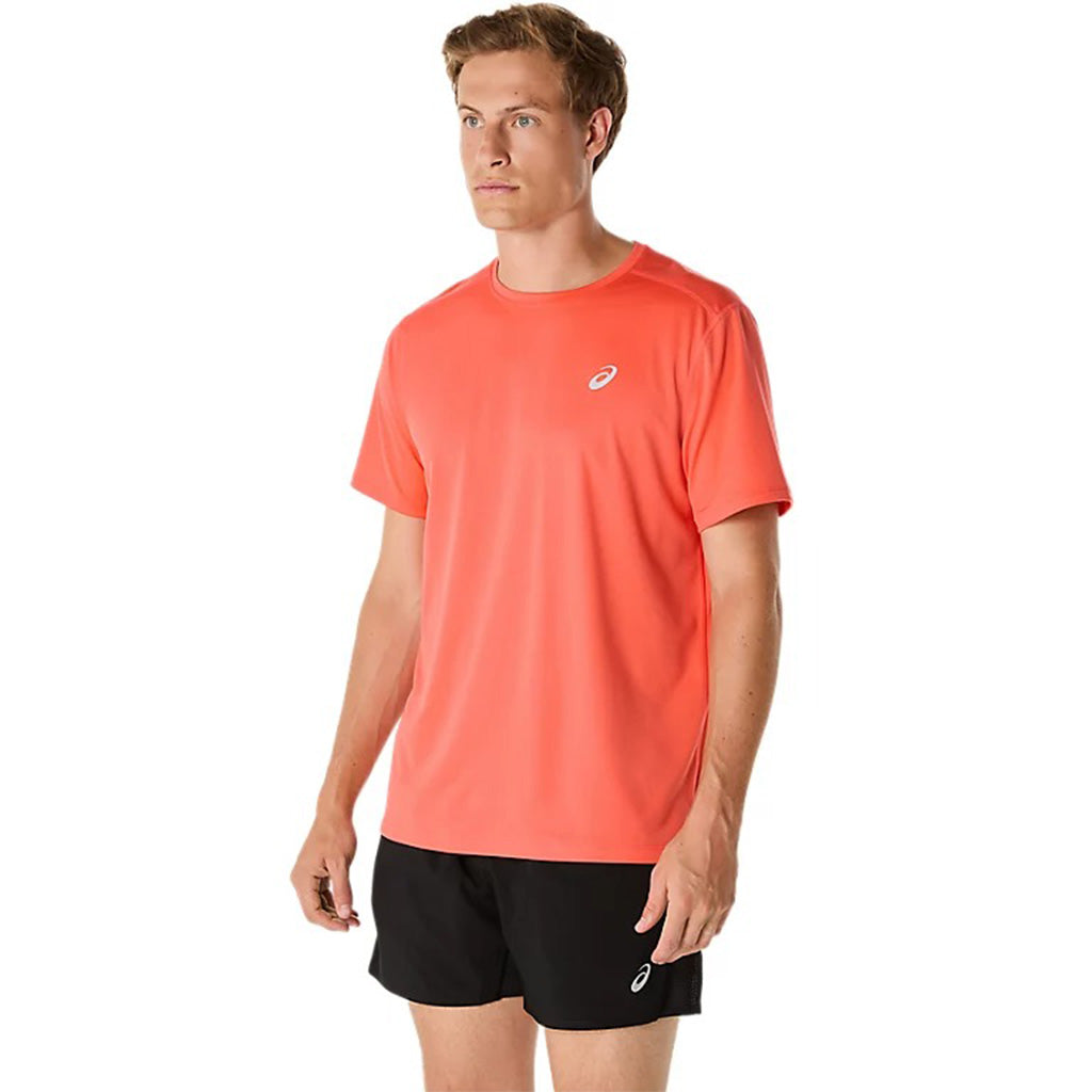 Asics Core SS Top Men Coral Reef חולצת ריצה אסיקס לגברים