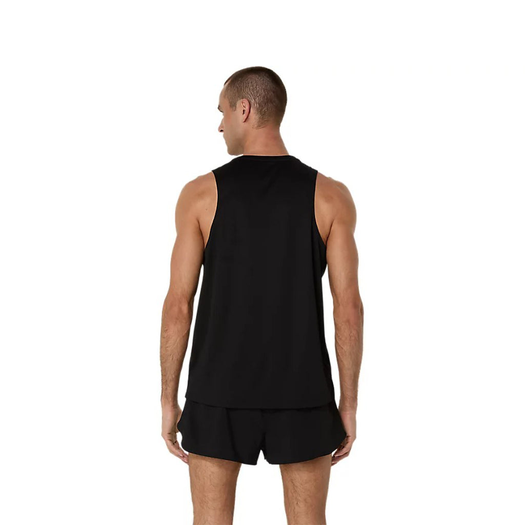 Asics Core Singlet Men Black גופיית ריצה לגברים