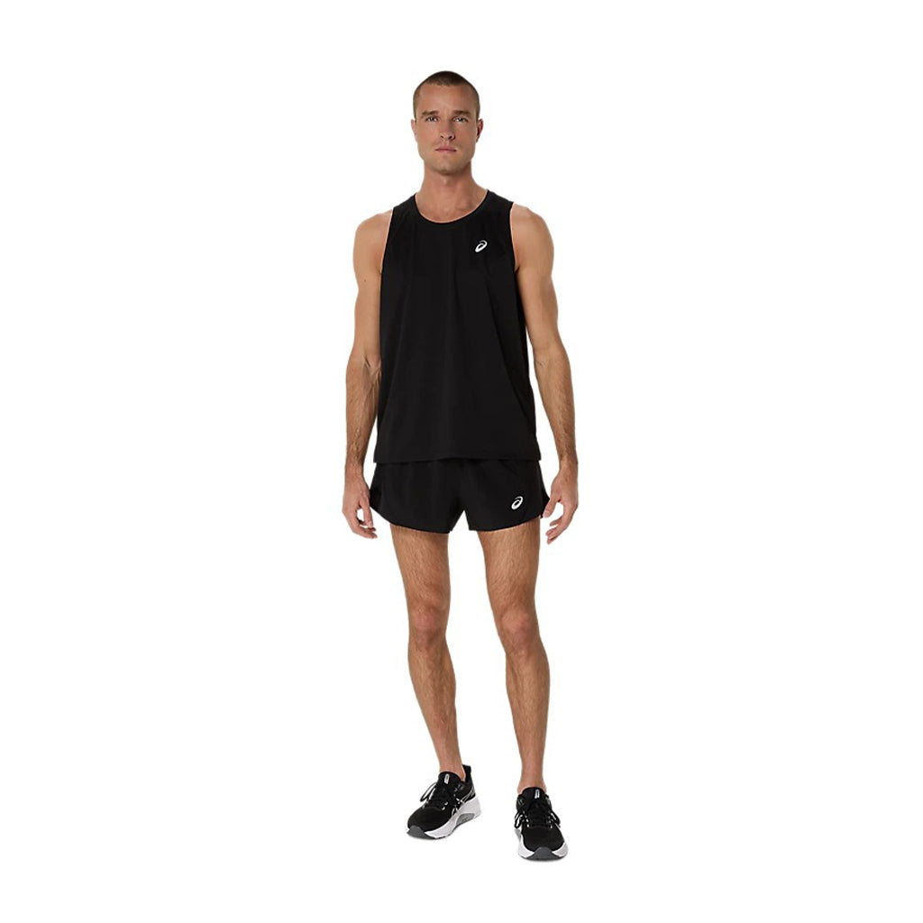 Asics Core Singlet Men Black גופיית ריצה לגברים