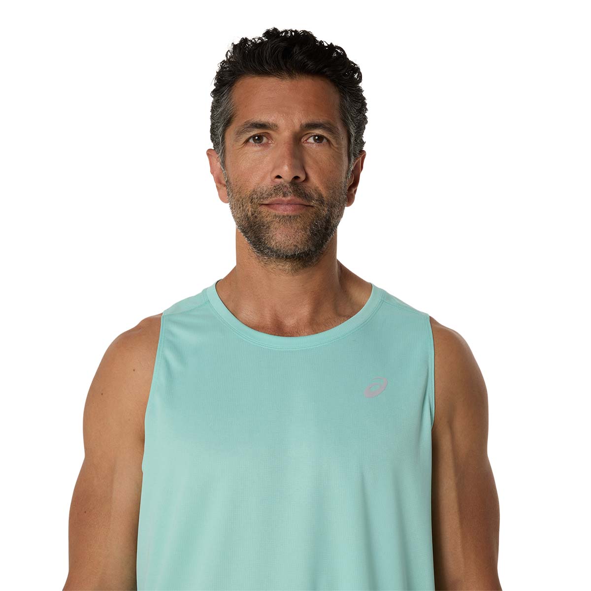 Asics Core Singlet Men Oasis Green גופיה לגברים אסיקס