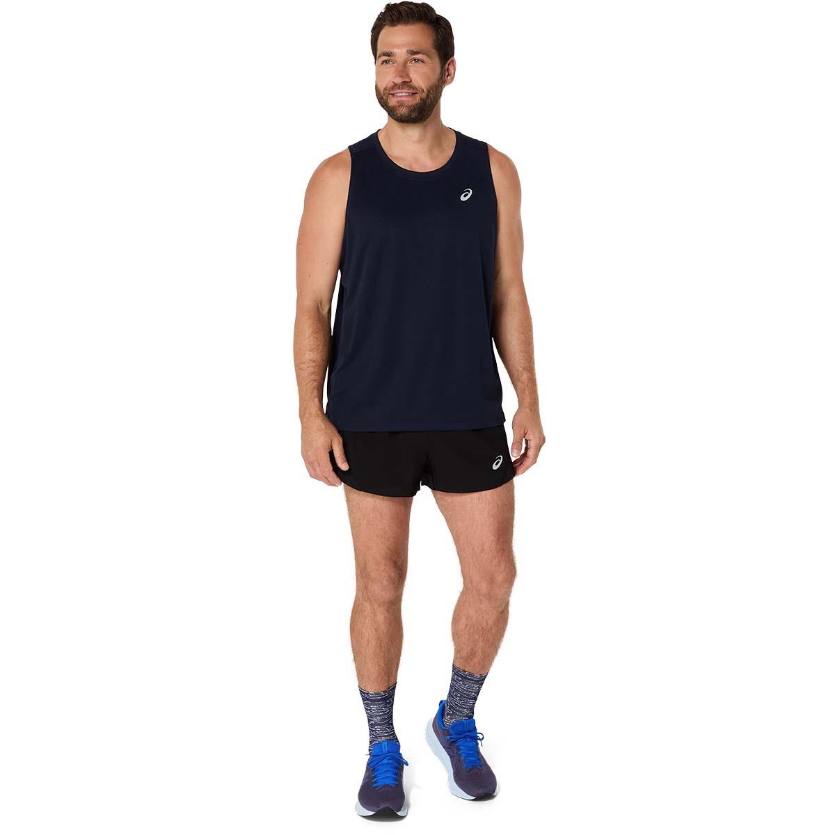 Asics Core Singlet Men Midnight גופיה לגברים אסיקס