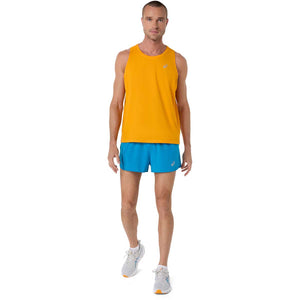 Asics Asics Core Singlet Men Yamabuki גופיית ריצה לגברים