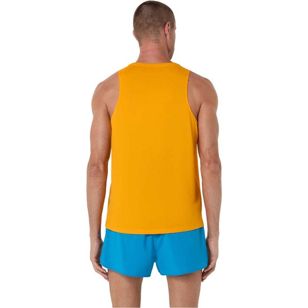 Asics Asics Core Singlet Men Yamabuki גופיית ריצה לגברים
