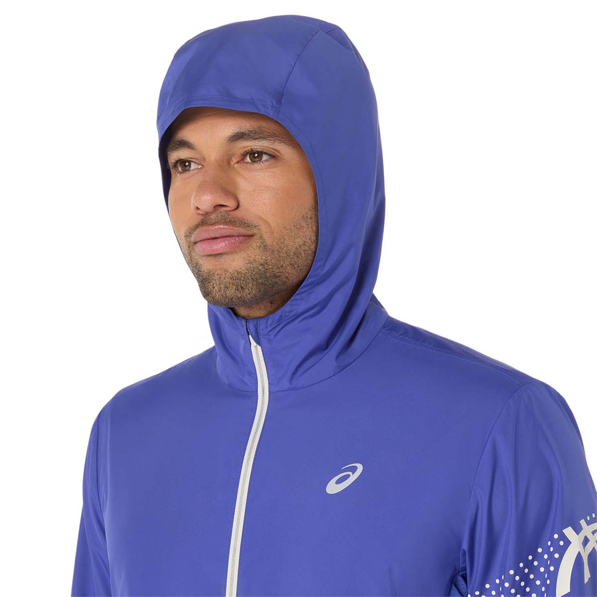 Asics Icon Jacket Man Dark Cobalt men ג'קט ריצה אסיקס לגברים
