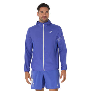 Asics Icon Jacket Man Dark Cobalt men ג'קט ריצה אסיקס לגברים