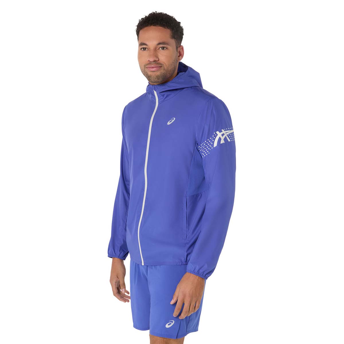 Asics Icon Jacket Man Dark Cobalt men ג'קט ריצה אסיקס לגברים