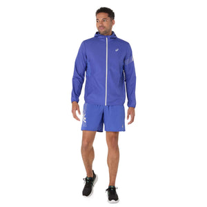 Asics Icon Jacket Man Dark Cobalt men ג'קט ריצה אסיקס לגברים