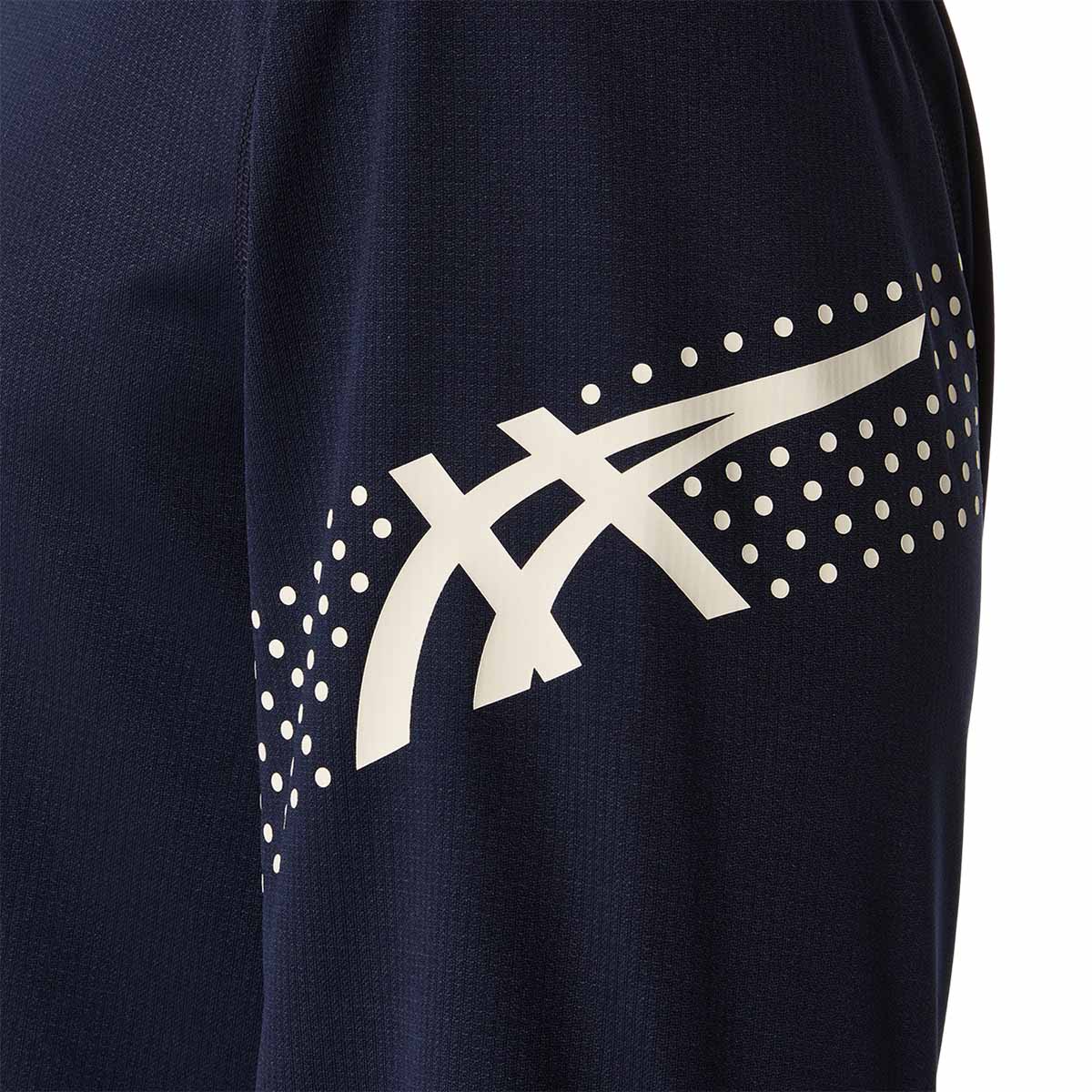 Asics Icon Ls 1/2 Zip Men Midnight חולצת ריצה לגברים אסיקס