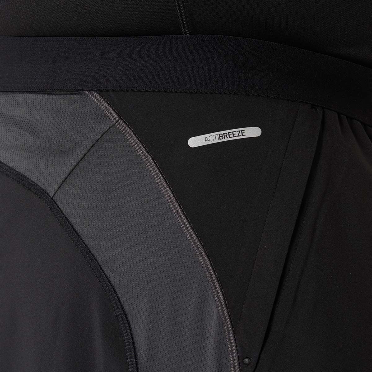 Asics Road 5In Short Men Black Grey מכנסי ריצה לגברים