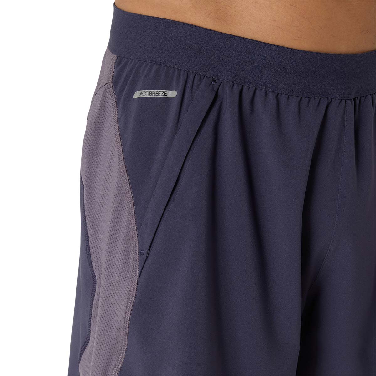 Asics Road 5In Short Men Indigo Fog Lavender Grey מכנסי ריצה לגברים