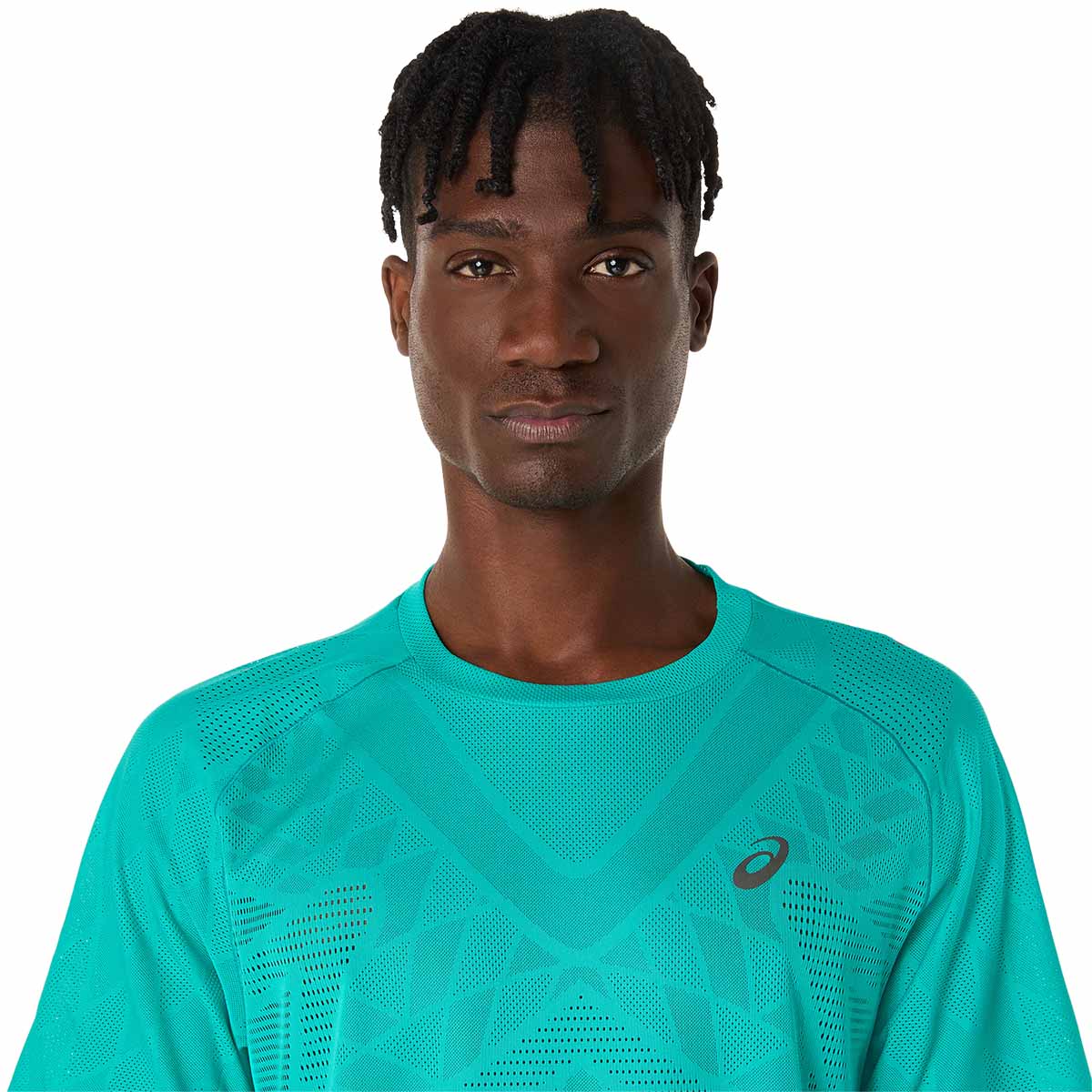 Asics Metarun Ss Top Men Wave Teal חולצת ריצה לגברים אסיקס