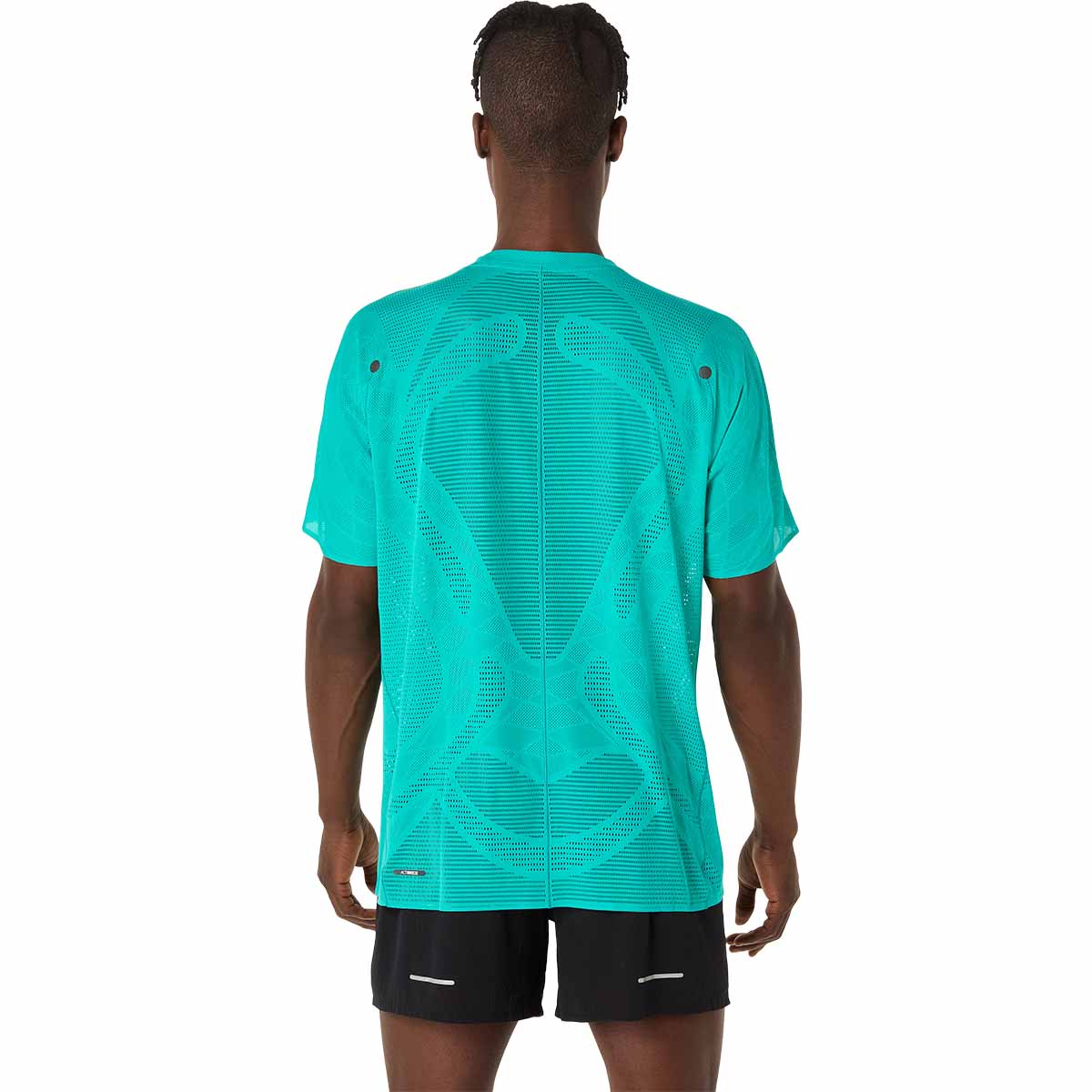 Asics Metarun Ss Top Men Wave Teal חולצת ריצה לגברים אסיקס