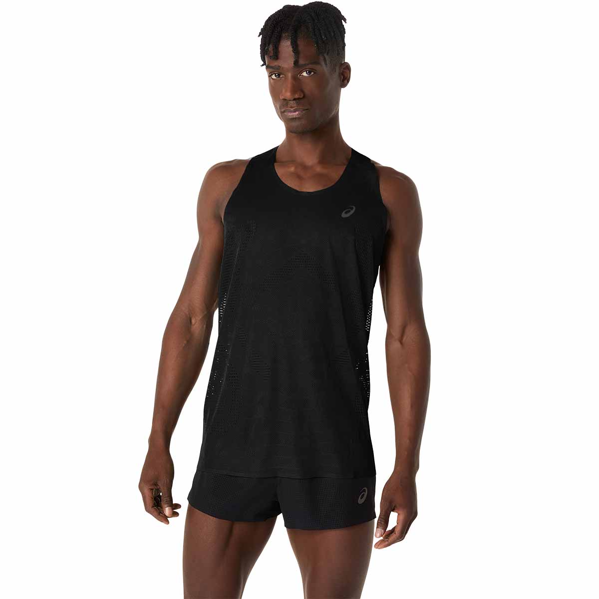 Asics Metarun Singlet Men Performance Black גופית ריצה לגברים