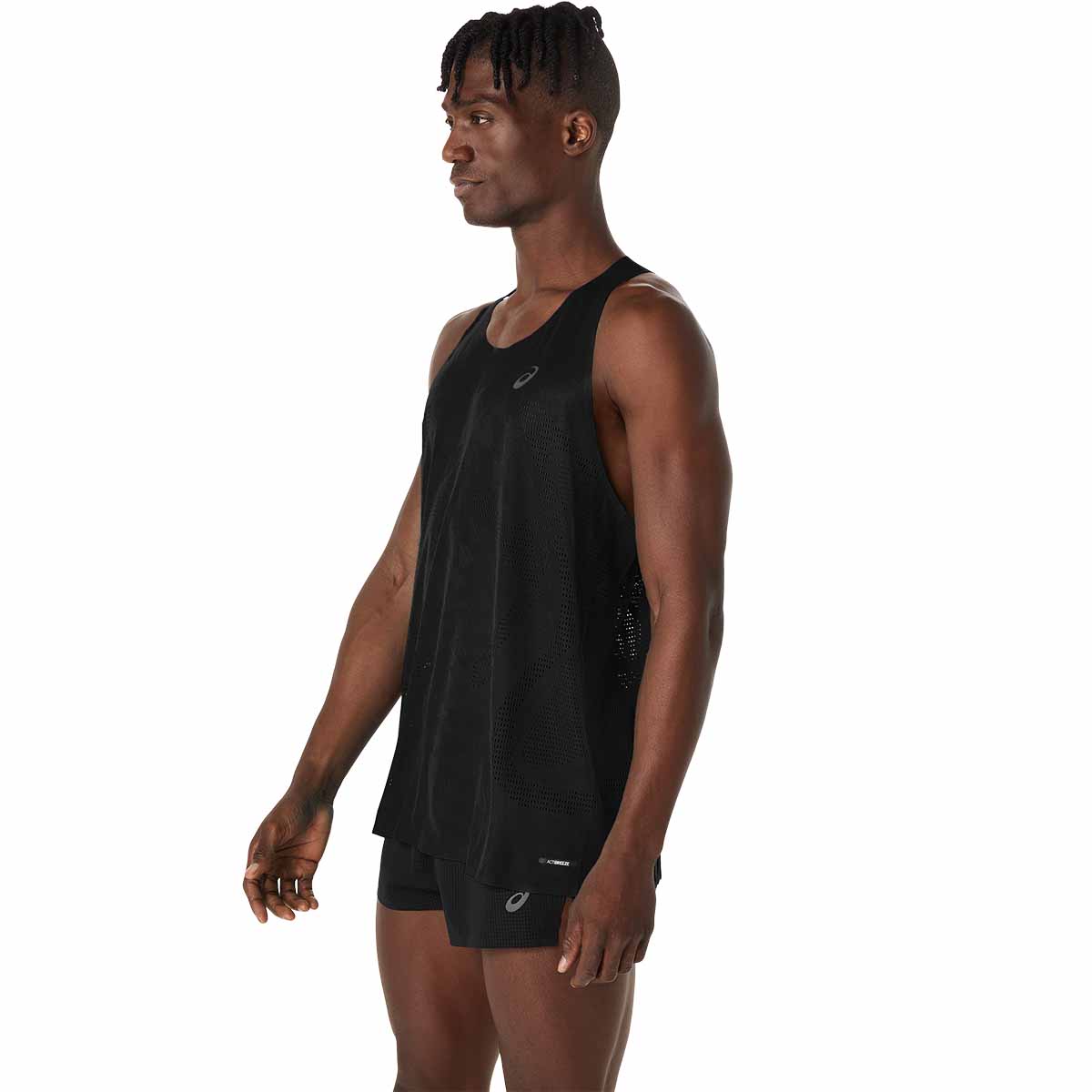 Asics Metarun Singlet Men Performance Black גופית ריצה לגברים