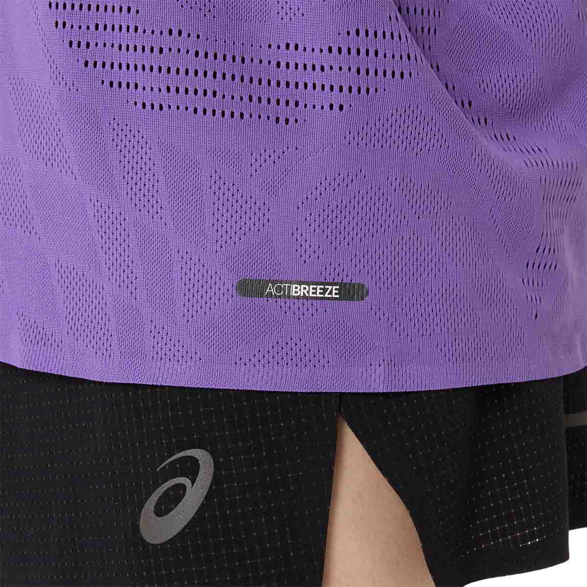 Asics Metarun Singlet Man Edo Purple גופיית ריצה לגברים
