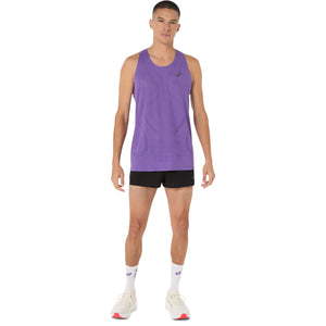 Asics Metarun Singlet Man Edo Purple גופיית ריצה לגברים
