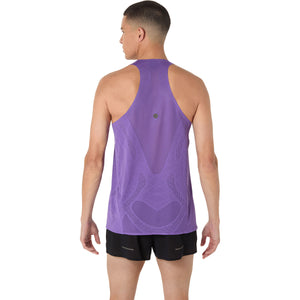 Asics Metarun Singlet Man Edo Purple גופיית ריצה לגברים