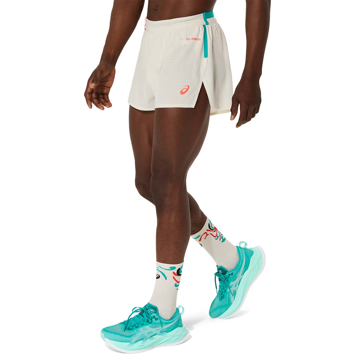 Asics Limited Series Metarun Split Short Men Birch מכנסי ריצה לגברים