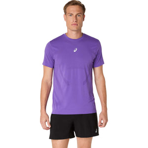 Asics Road Seamless Ss Top Man Edo Purple חולצת ריצה אסיקס לגברים
