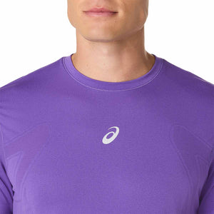 Asics Road Seamless Ss Top Man Edo Purple חולצת ריצה אסיקס לגברים