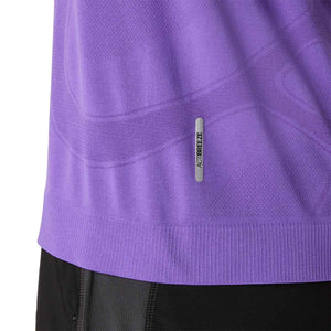Asics Road Seamless Ss Top Man Edo Purple חולצת ריצה אסיקס לגברים