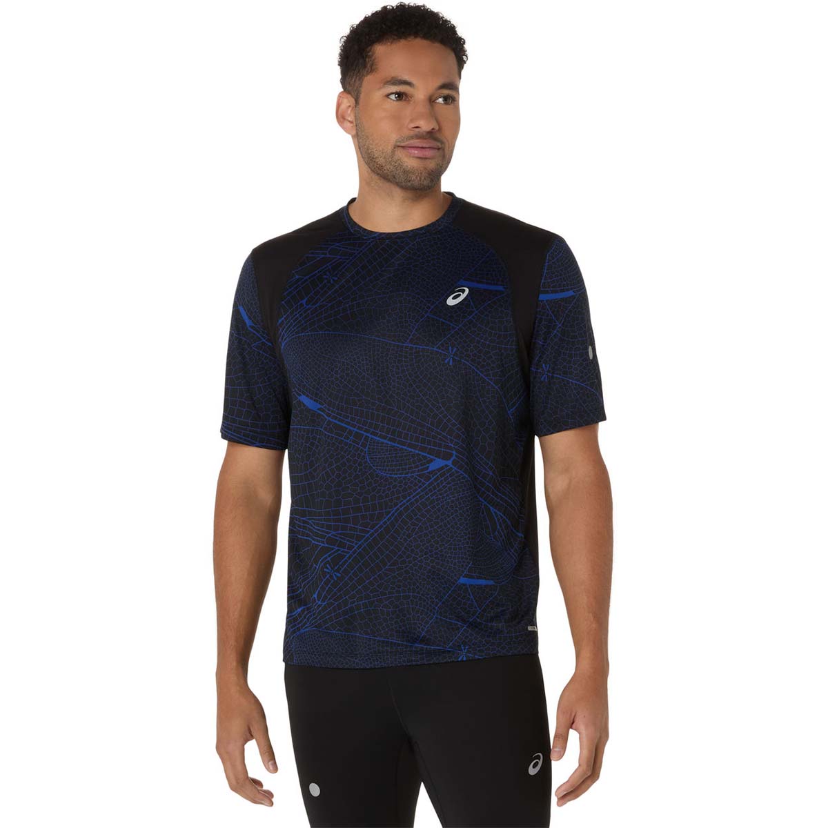Asics Road Lite Show Ss Top Man Performance Black חולצת ריצה אסיקס לגבר