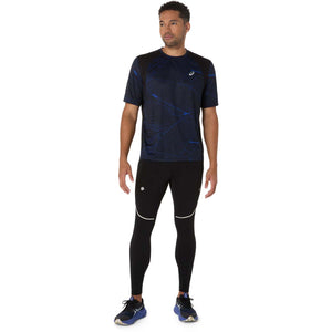Asics Road Lite Show Ss Top Man Performance Black חולצת ריצה אסיקס לגבר