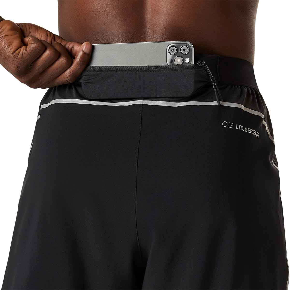 Asics Limited Series Lite-Show Short Man Performance Black מכנסי ריצה לגברים