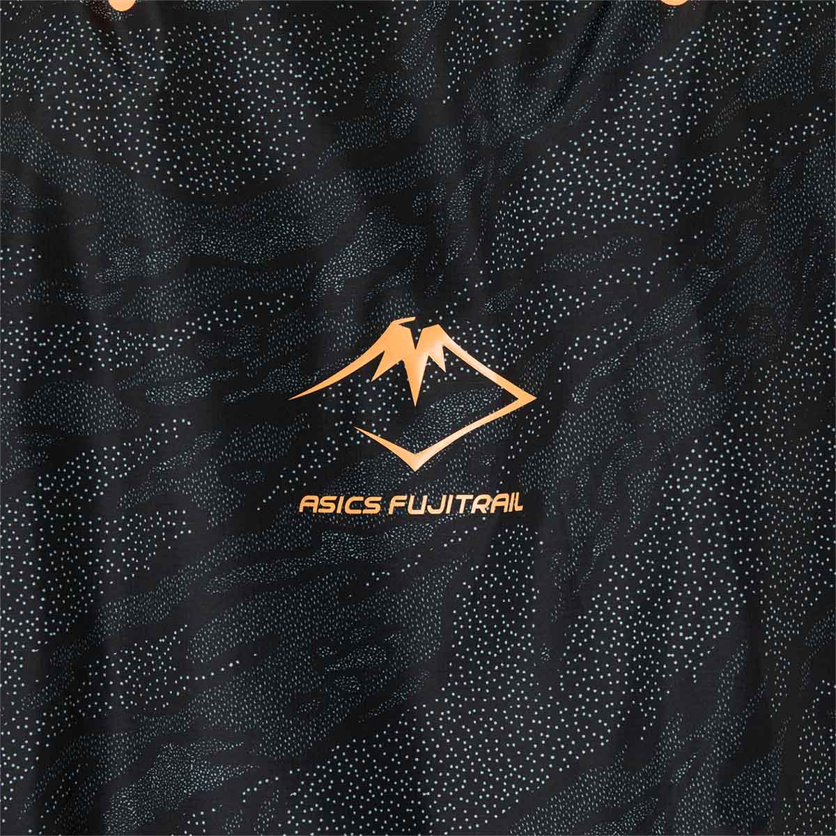 Asics Fujitrail Packable Windbreaker Man Performance Black מעיל ריצה מתקפל לגברים
