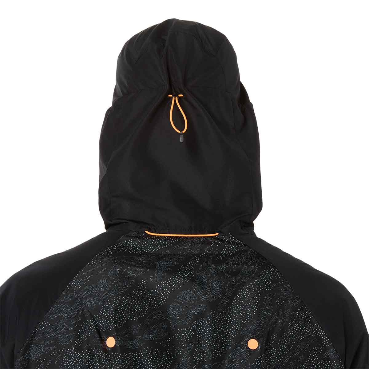 Asics Fujitrail Packable Windbreaker Man Performance Black מעיל ריצה מתקפל לגברים