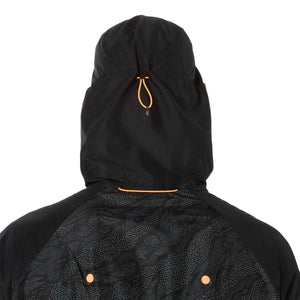 Asics Fujitrail Packable Windbreaker Man Performance Black מעיל ריצה מתקפל לגברים