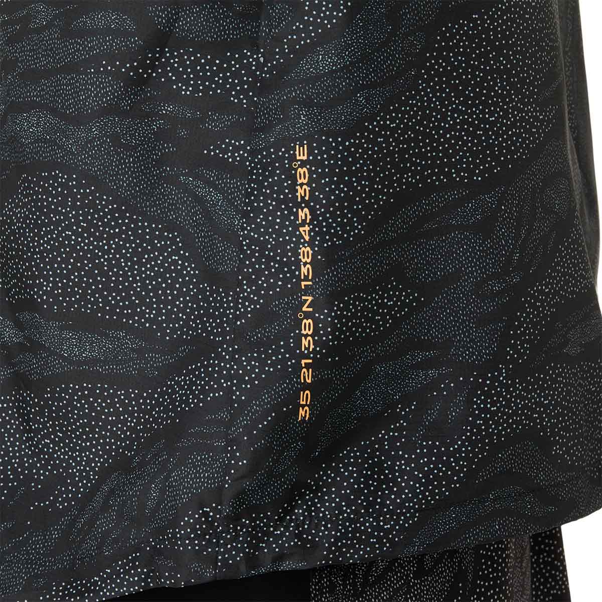 Asics Fujitrail Packable Windbreaker Man Performance Black מעיל ריצה מתקפל לגברים